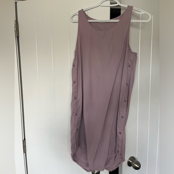 Lilac dress with button detail XS - Picture 4 of 5